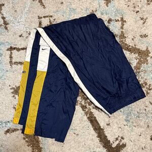 Vintage Nike Windbreaker Track Pants Size 2XL Navy/Yellow 90s